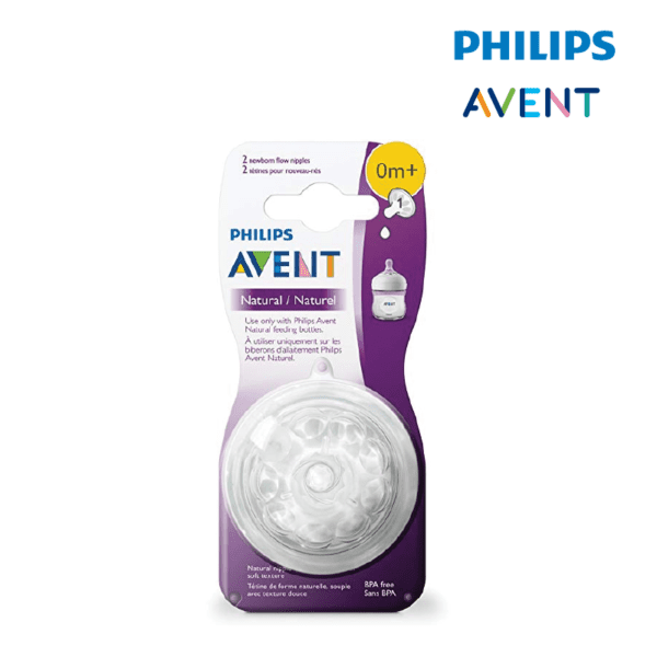 Philips Avent Natural Teat 2.0 Newborn 0M+1H - 2pcs/pack