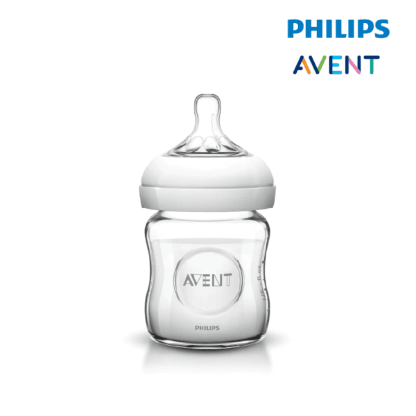 Philips Avent Natural Glass Bottle 4OZ/120ML (Single Pack)