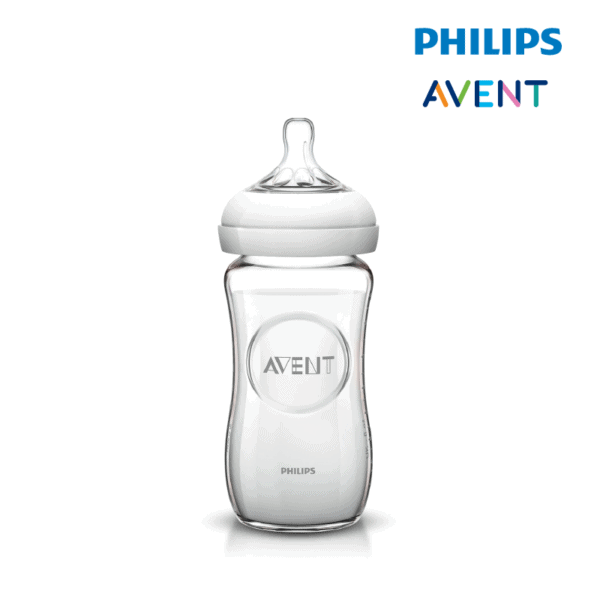Philips Avent Natural Glass Bottle 8OZ/260ML (Single Pack)