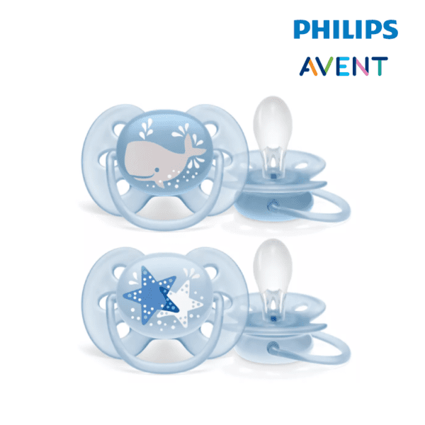 Philips Avent Ultra Soft 6-18m BOY Deco Whal/Star