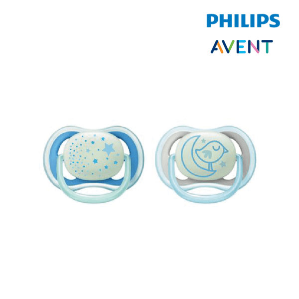 Philips Avent Soother Air Night Time Boy 6-18M