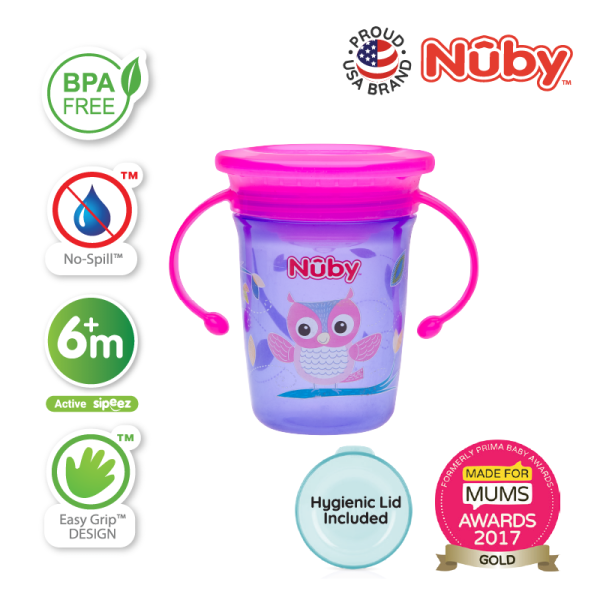 360 Wonder Cup 240ML/8OZ,non spills cup,baby training cup,baby training non spills cup,360 drinking cup,BPA FREE kids cup