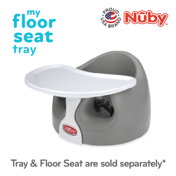 Nuby Floor Seat Tray,baby seat tray,baby dining chair,baby chair,baby food tray,baby table