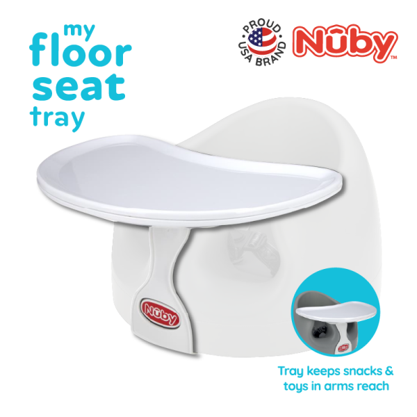 nuby seat with tray