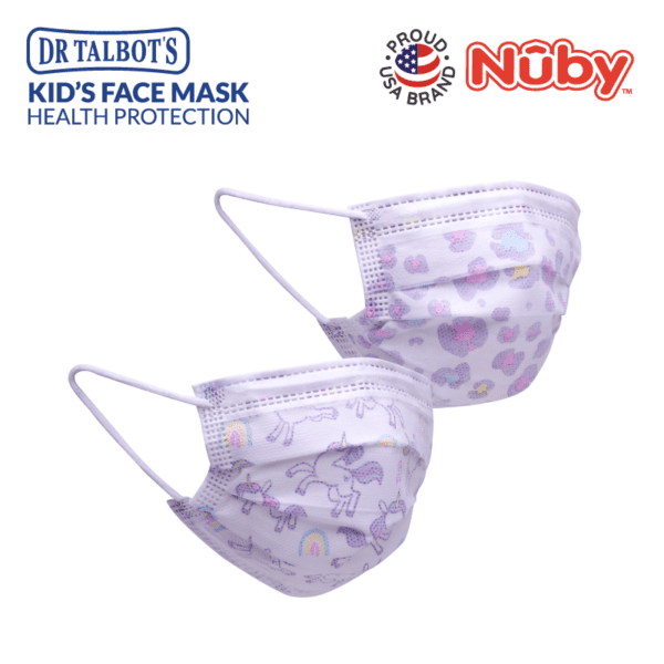 Nuby Dr Talbot's 3-Ply 2-5YO Kids Mask (Girl) 10pcs/pack