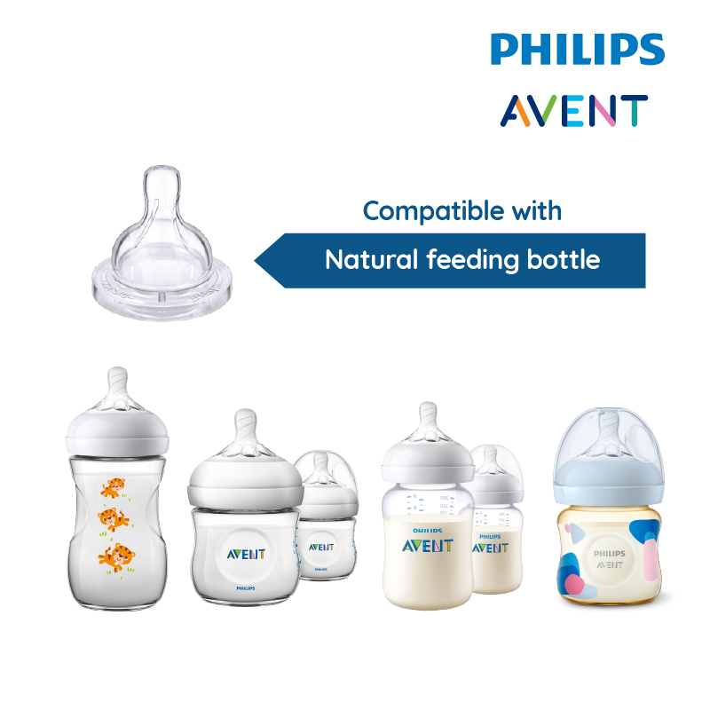 Philips Avent Natural Teat 2.0 Fast Flow