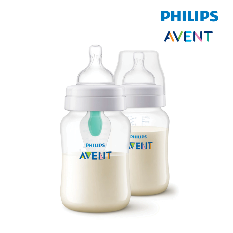 20581324 Anti Colic Bottle 9oz 260ml Twin Pack With Airfree Vent 01