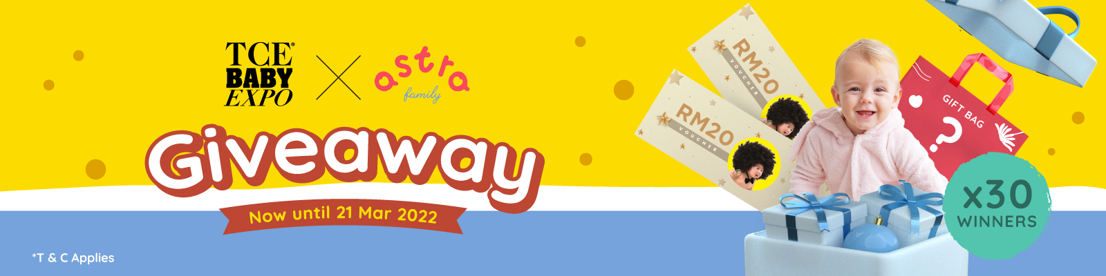 Astra Family x TCE Baby Expo GIveaway