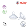 Nuby Natural Touch Silicone Replacement Nipples -Medium Flow